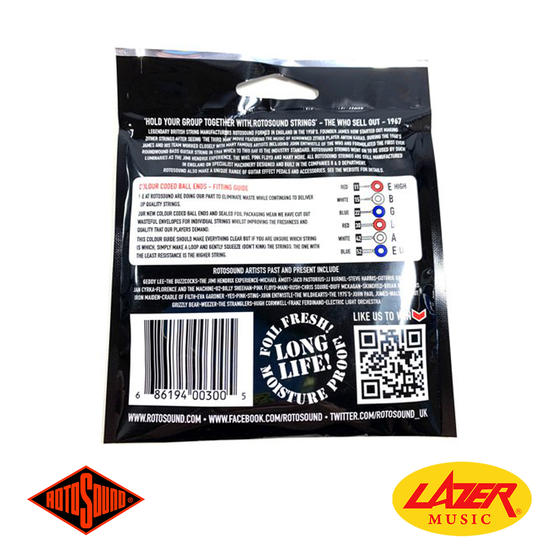 Rotosound Nexus Acoustic Coated Light Guitar Strings